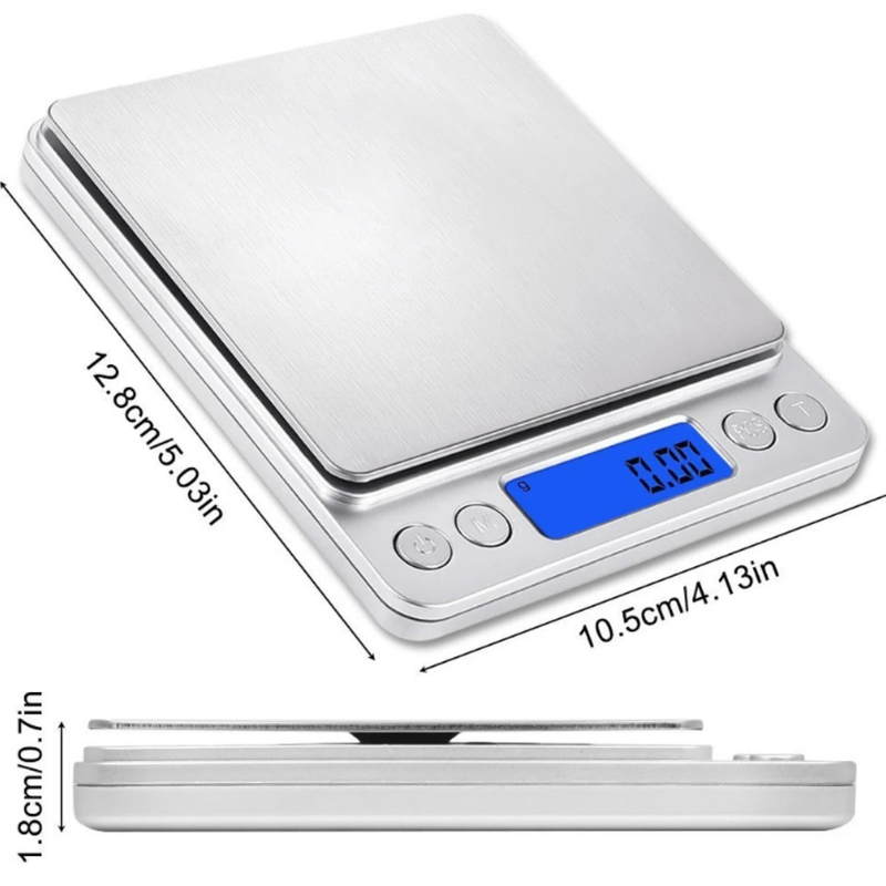 Dual Function 3000g/0.1g Scale - Tare & Oz/Gram Conversion For Jewelry/Kitchen Use
ACZT_voghion.com
