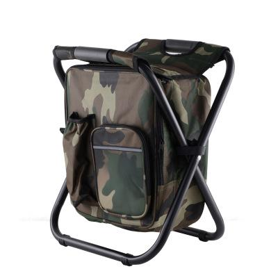 Sgabello pieghevole e portatile con spallacci per zaino, isolato, per pesca, spiaggia, campeggio, sedia leggera per riporre il ghiaccio all'aperto_voghion.com