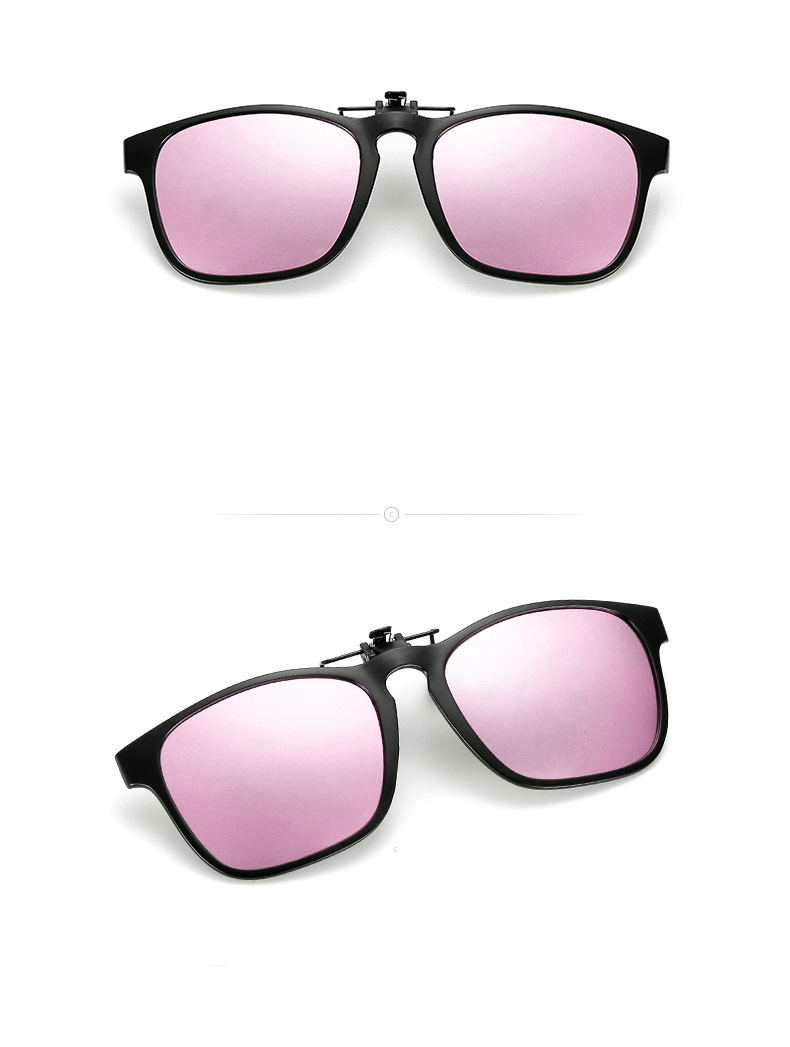 Occhiali da sole polarizzati con clip magnetica - Occhiali da sole UV400 ribaltabili per guida/pesca (compatibili con occhiali da vista)_voghion.com