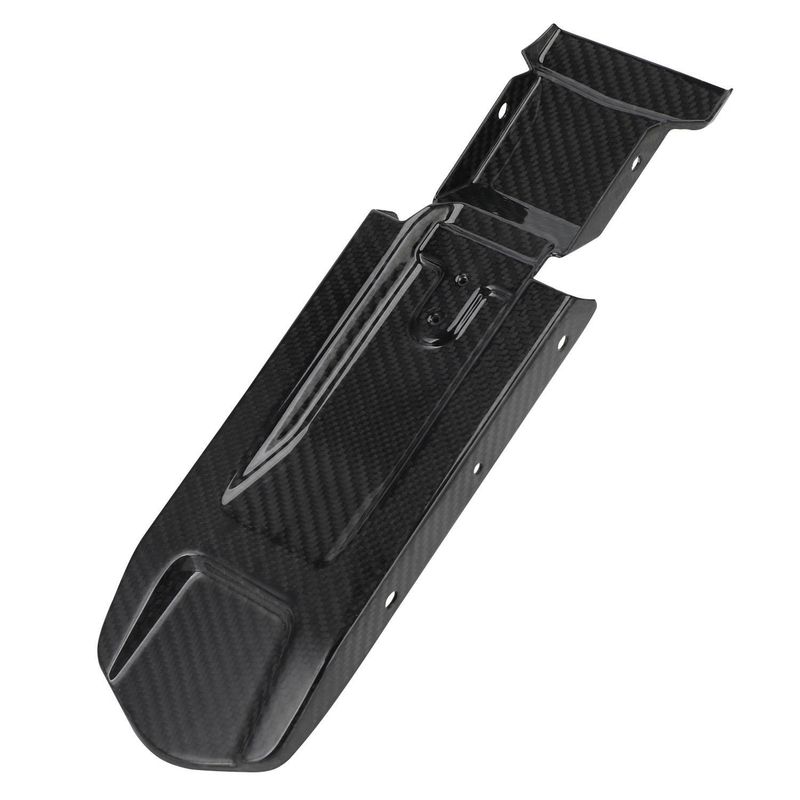 Carbon Fiber Rear Fender Mudguard Inner Panel For Electric Dirt Bikes – Lightweight & Durable Off-Road Motorcycle Accessory (40.4x16x4.9cm)_voghion.com