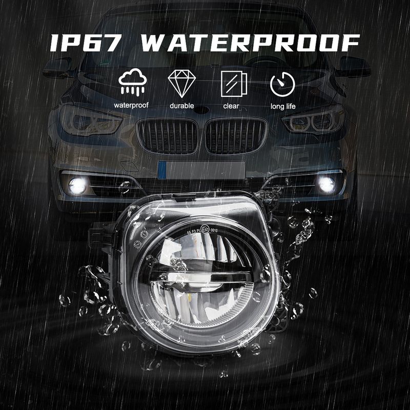 Car Fog Lamp For 5 Series F07 F10 F11 F18 LCI 528i 535i 550i 2013 2014 2015 2016 Front Headlight 63177311293 63177311294_voghion.com