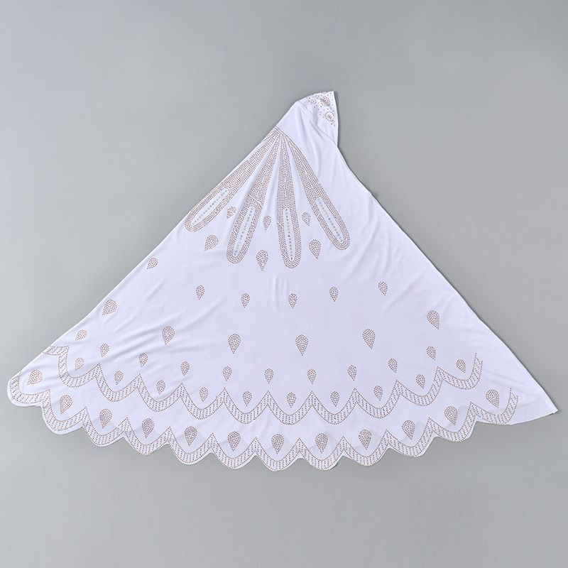 Foulard en lin à grandes vagues et fleurs taillées en diamant, style malaisien, style Dubaï, tendance_voghion.com
