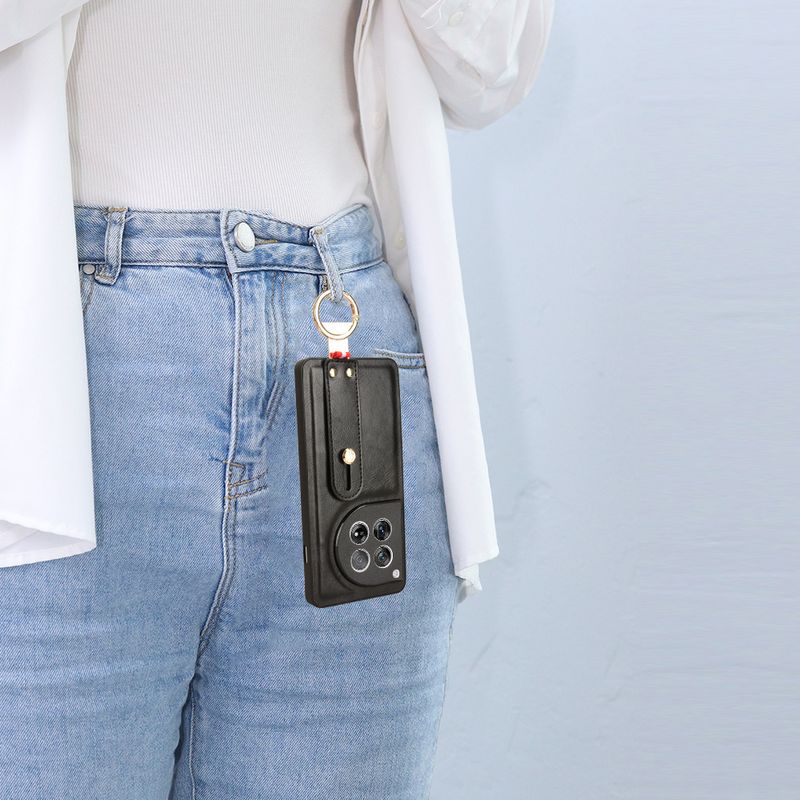 Applicable to OnePlus ACE 3 wristband mobile phone case OnePlus 12R protective case lanyard wine opener 5G_voghion.com