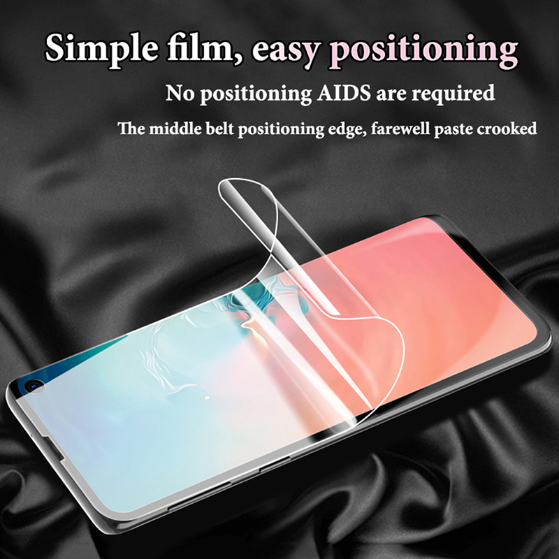 4Pcs Film Hydrogel Pour Samsung Galaxy S23 S22 S21 S20 Note20 Ultra Protecteur D'écran pour Samsung S10 S9 S8 Note10 Plus Note8 Note9 Pas De Verre_voghion.com