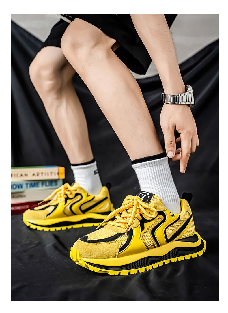 Scarpe da ginnastica casual versatili traspiranti in mesh estive 2025 da uomo, con suola morbida, leggere, da corsa, per papà_voghion.com