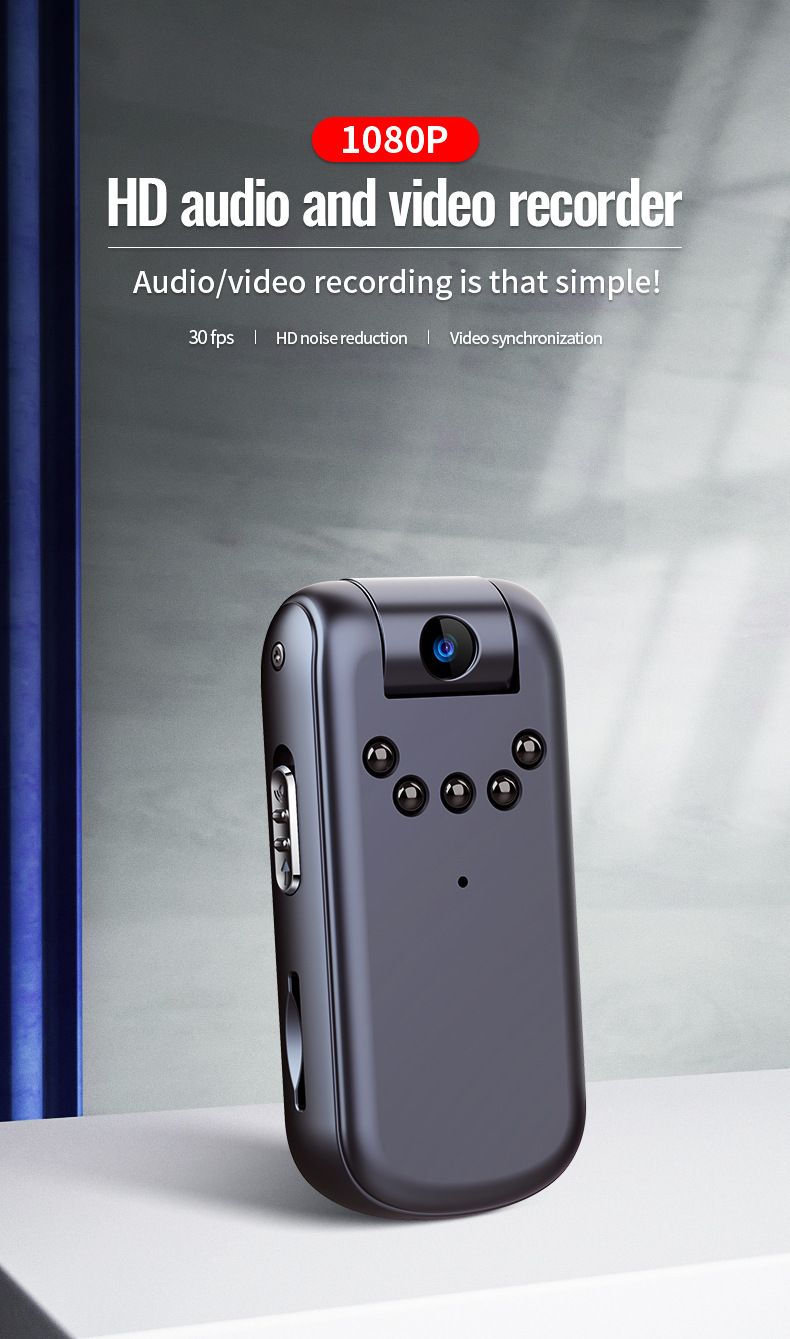 Digital Voice Recorder V13 Nachtsicht-Lernrekorder Mp3ai Intelligente professionelle High-Definition-Rauschunterdrückung 1080P-Aufnahme_voghion.com