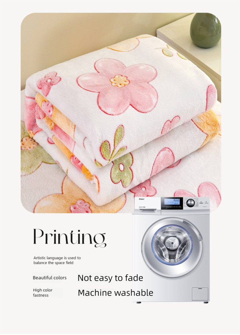 Cross-Border Foreign Trade Snowflake Velvet Warm Cozy Skin-Friendly Blanket Wholesale_voghion.com