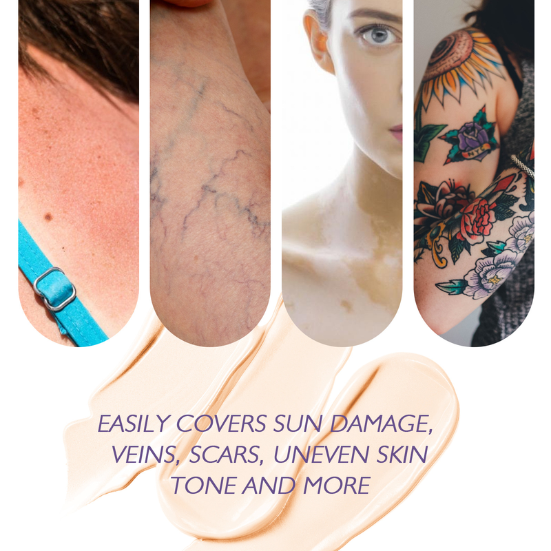 EELHOE concealer waterproof cover body tattoo scar birthmark moisturizing whitening invisible repair cream_voghion.com
