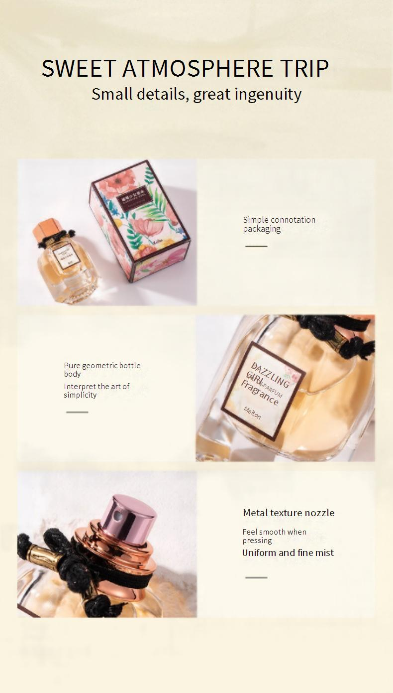 Meiton – Eau De Toilette Brilliant Girl, magnifique jardin, pour femmes, parfum naturel, parfum longue durée_voghion.com