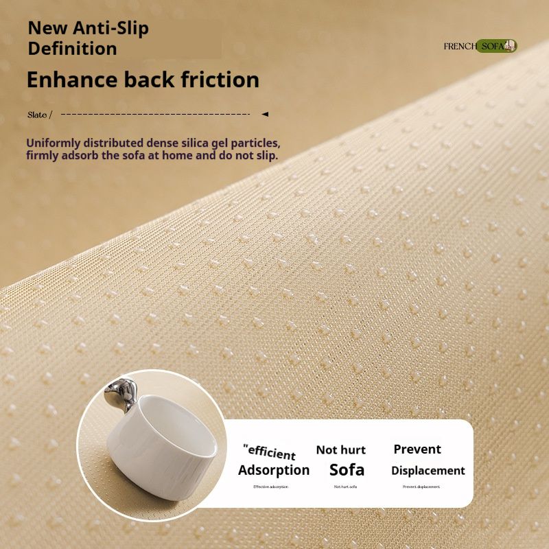 Chenille-Sofakissenbezug – Hochwertiges, rutschfestes Einteiler-Design (Vintage-Grün, Creme, Beige und mehr)_voghion.com