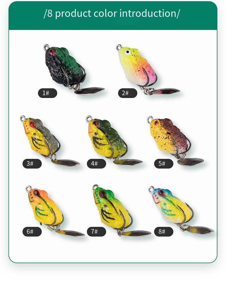 2,5 cm 3 g schwimmender Froschköder | Heißer Verkaufsschlager für Bassangeln_voghion.com