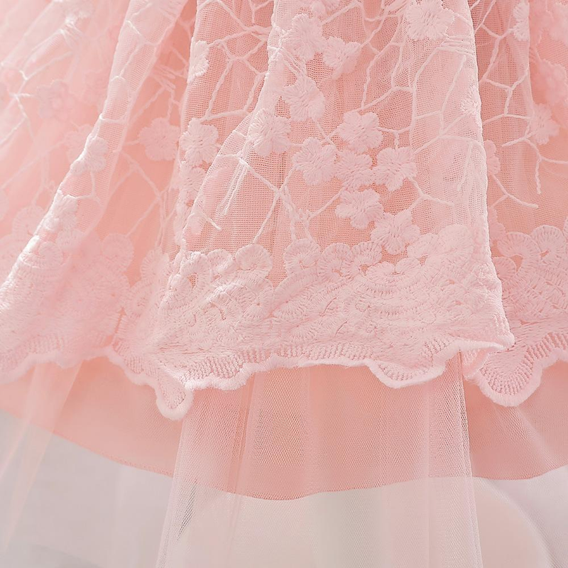 Nuovo vestito per neonati e bambini, festa di compleanno, vestito da principessa, gonna tutù dolce in rete ricamata a bolle_voghion.com