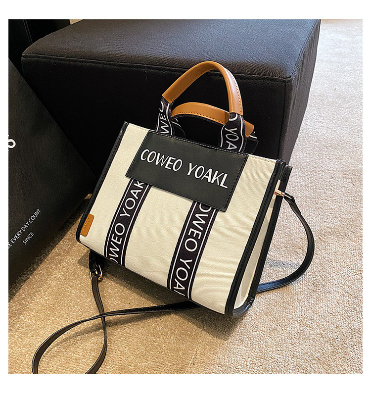 Large Capacity Bag for Women 2023 New Canvas Oblique Straddle Bag for High Quality Handheld Commuter Travel Canvas Bag for Women_voghion.com