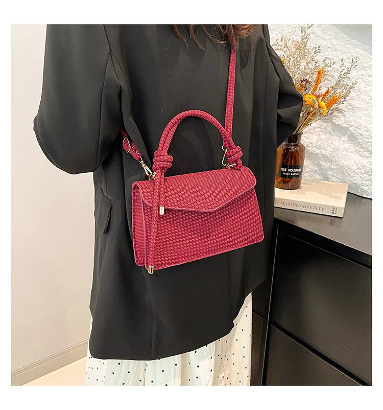 Mode im westlichen Stil Handtasche Tasche weibliche 2025 neue lässige einfache Schulter geschlungen Pendler kleine Tasche_voghion.com