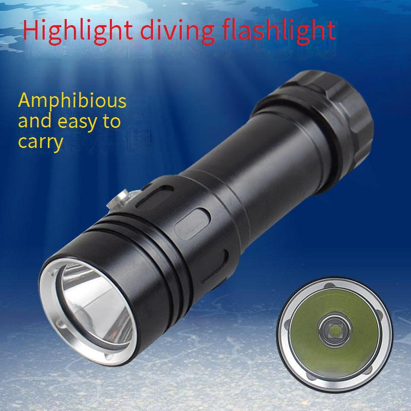 Torcia subacquea L2 con display di potenza in lega di alluminio, illuminazione subacquea L2, luce di riempimento subacquea L2_voghion.com