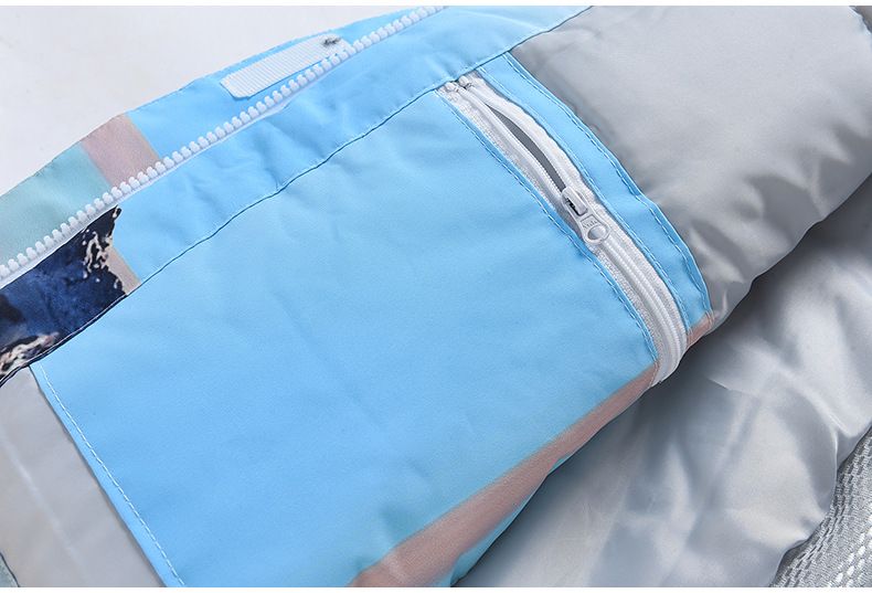 Nuovo completo da donna, con tavola singola e doppia, giacca da sci invernale calda e spessa in stile coreano_voghion.com