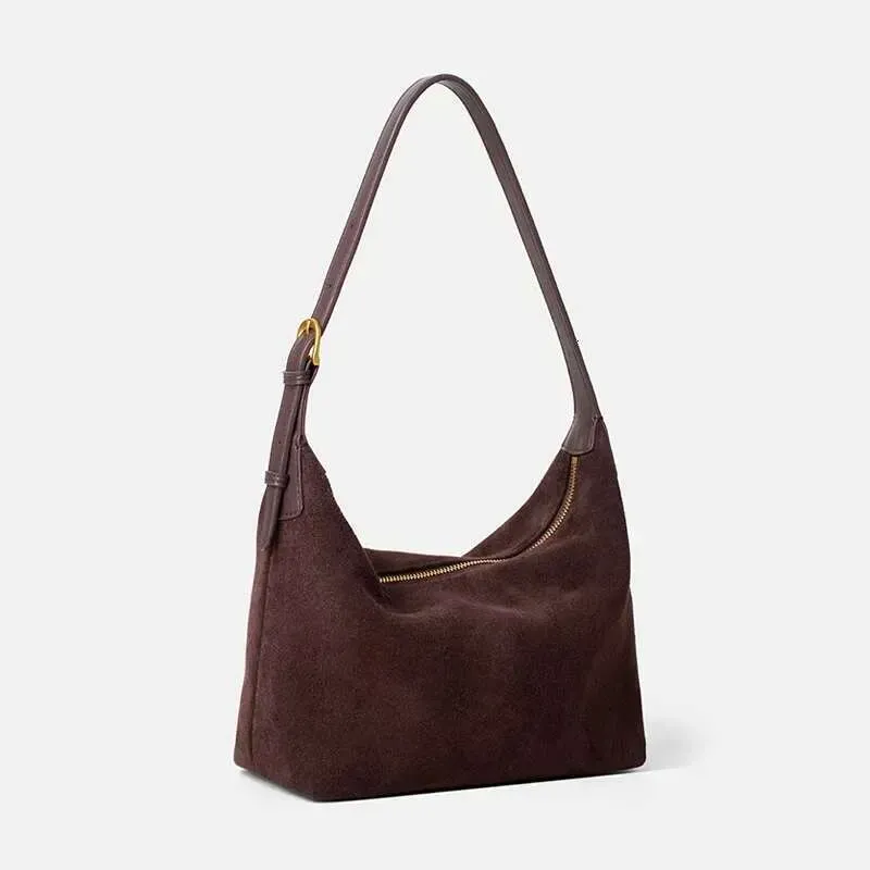 Designer 2025 Echte frauen 2024 Herbst/Winter Neue Stil Matt Kuh Leder Tote High-End-Feeling Casual Einzelnen schulter_voghion.com