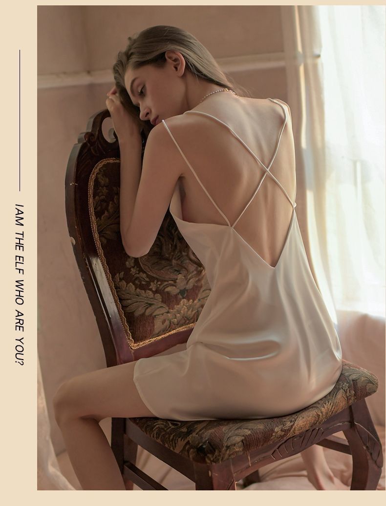 luckyqqyp Lingerie Sexy Abbigliamento da notte Uniforme Tentazione Flirt Letto caldo Stuzzicando Passione Fascino di mezzanotte Puro desiderio Set_voghion.com