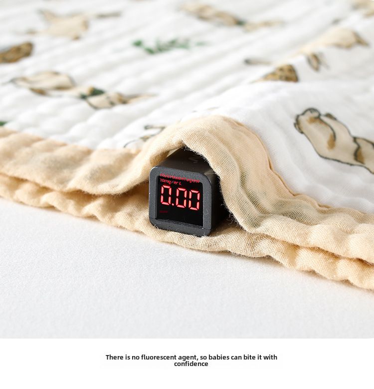 Baby Quilt Cotton Six-Layer Gauze Bath Towel Newborn Aa Class Single Bag Towel Blanket for Newborn Baby_voghion.com