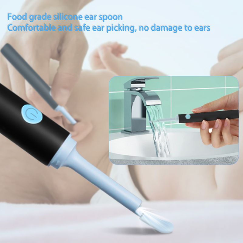 Wireless Stick Adhesive Artifact HD Intelligent Visible Ear Digging Spoon_voghion.com