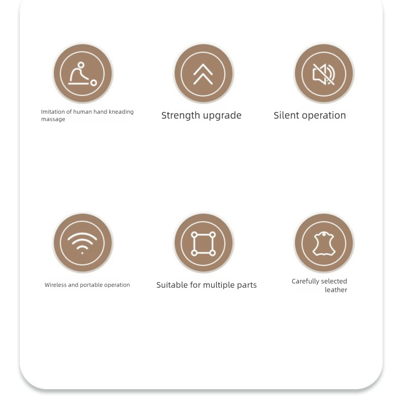 Scialle massaggiante ricaricabile tramite USB, impastamento elettrico per collo, lombare, spalle con riscaldamento, massaggiatore trapezio montato sull'auto_voghion.com