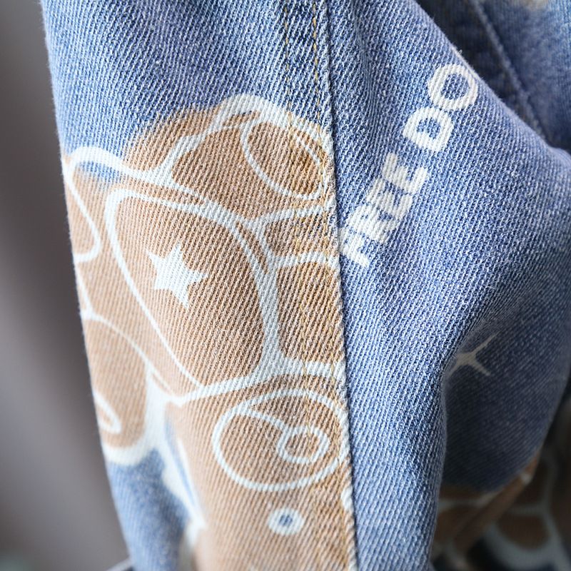 Giacca in denim per bambini Giacca primavera e autunno per bambini Bella giacca in stile straniero_voghion.com