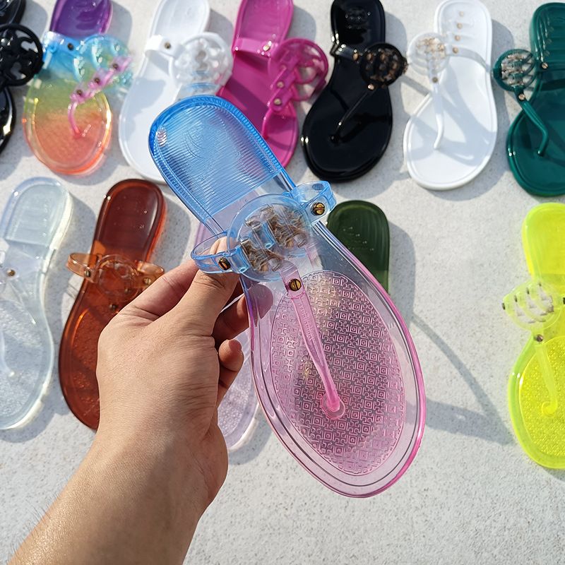 TB Sandaler Flip-Flops Dam Platta Tå 2025 Nya Strandtofflor_voghion.com
