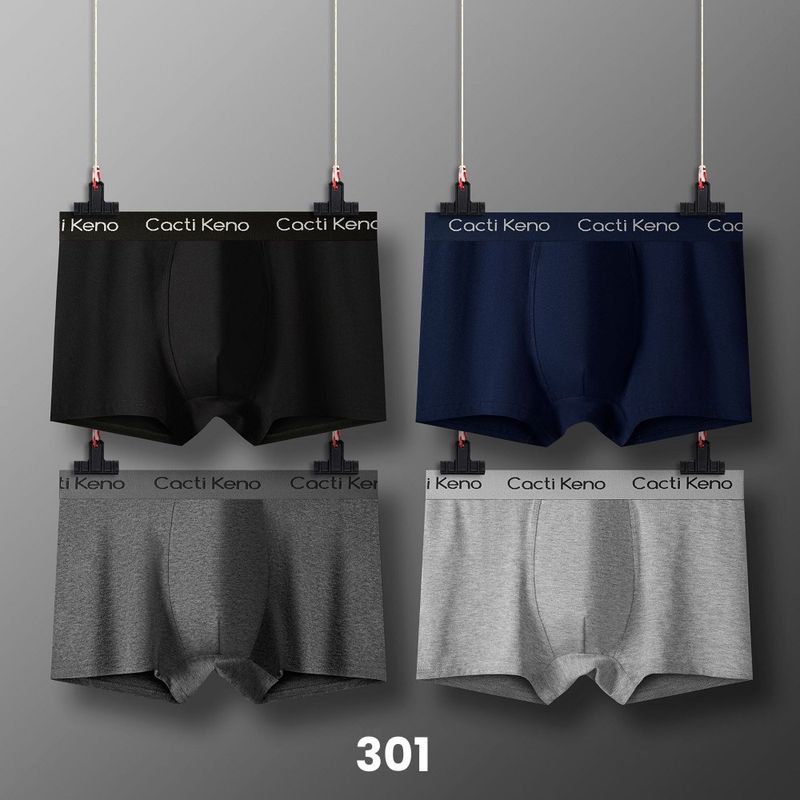 Calzoncillos bóxer de algodón puro para hombre: ultrasuaves, transpirables y cómodos (tallas L-5XL, caja de regalo multicolor)_voghion.com