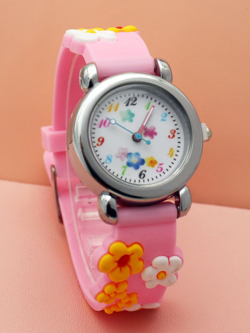 Children's cute Primary School kindergarten watch cartoon girl children's watch cute children's cartoon watch toddler_voghion.com