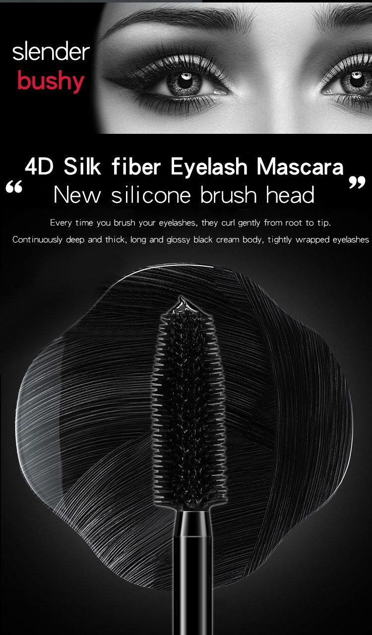 A máscara de cílios 4D Volumizing é à prova d'água, não borra, dá volume e alonga_voghion.com