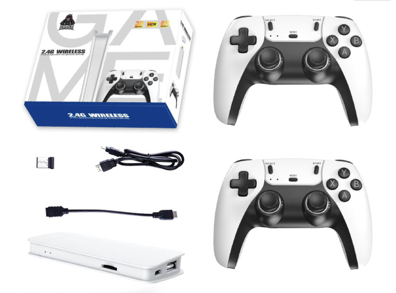 M15 Dual Handle TV Home Mini Console PS1 HD Wireless Game_voghion.com