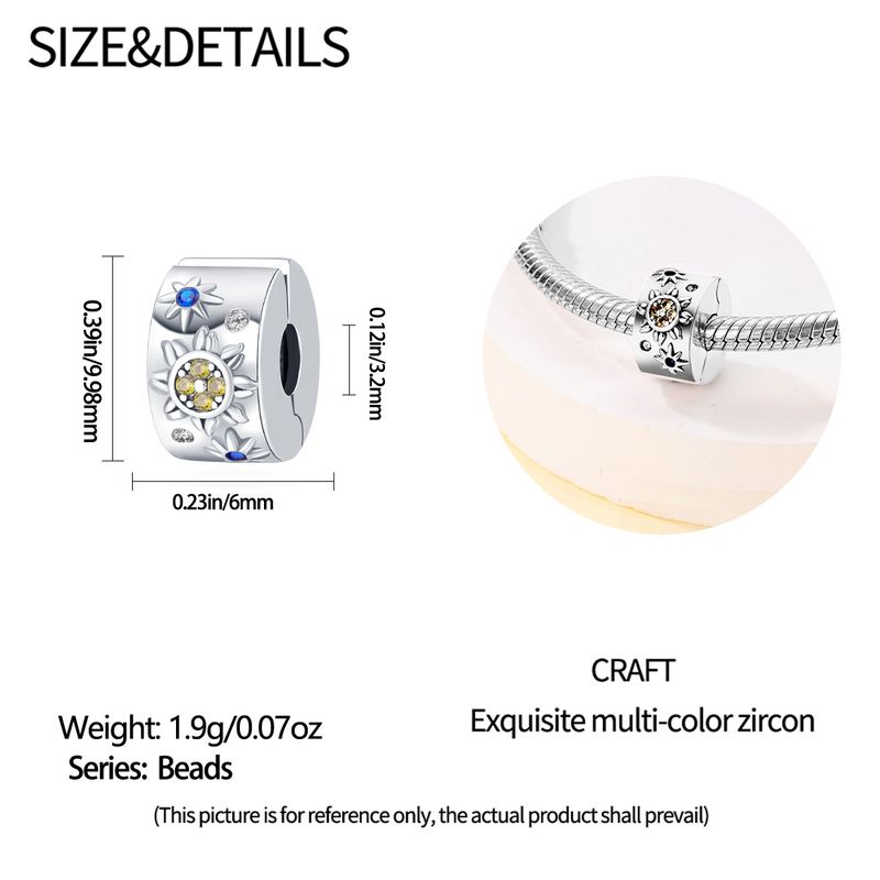 Gioielli da donna in argento 925 placcato in rame, di alta qualità, con ciondolo a forma di stella e luna, adatti per la creazione di bracciali e collane fai da te._voghion.com