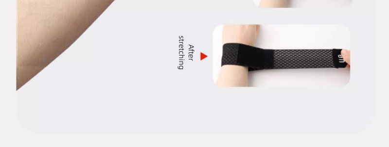 Faixa de suporte estabilizadora leve para a bainha do tendão TFCC, ideal para esportes, prática de badminton. Absorve o suor e é respirável._voghion.com