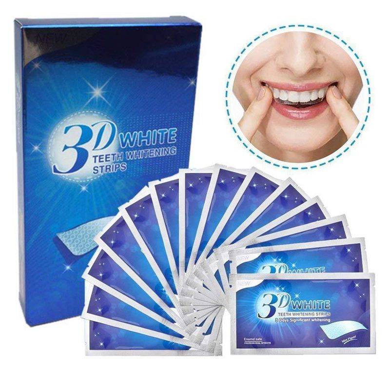 3D BIJELE naljepnice za zube Naljepnice za izbjeljivanje Naljepnice za prekrasne zube Blistavo bijele 3D naljepnice za zube za uklanjanje žutih mrlja_voghion.com