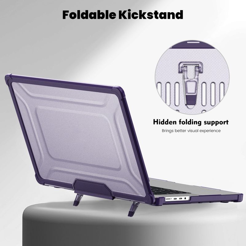 Carcasa protectora para portátil Pro16, funda de refrigeración universal de 21/23 pulgadas, soporte retráctil de una pieza._voghion.com