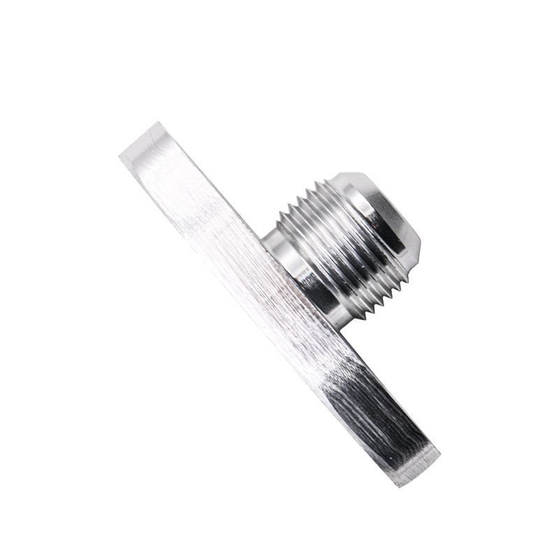 Auto parts silver AN10 for T3T4 turbine oil drain outlet flange gasket adapter kit with gasket_voghion.com