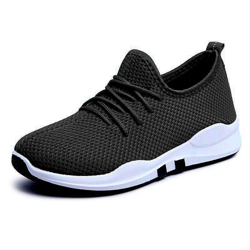 Flying Weaving Sports Frühling und Herbst neue Leinwand Walking Damen One Step Single Schuhe_voghion.com