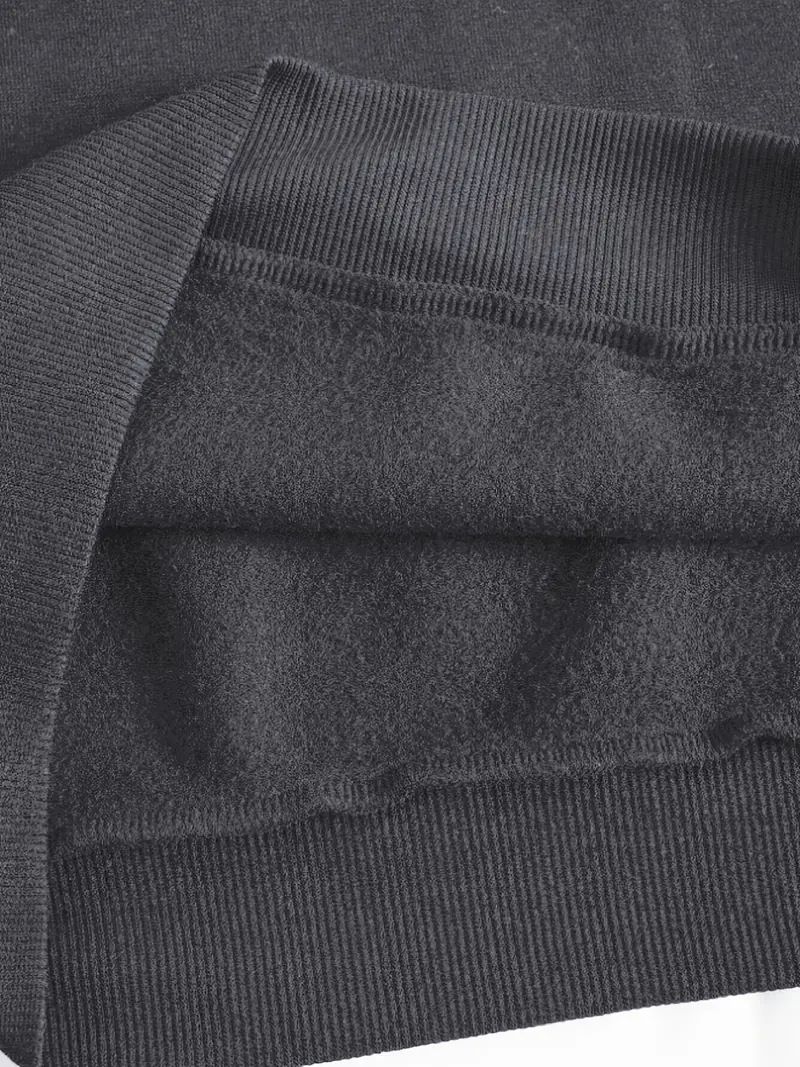 Tuta da donna stampata in due pezzi, con maglia a maniche lunghe e pantaloni con coulisse in vita, abbigliamento sportivo casual per primavera e autunno._voghion.com