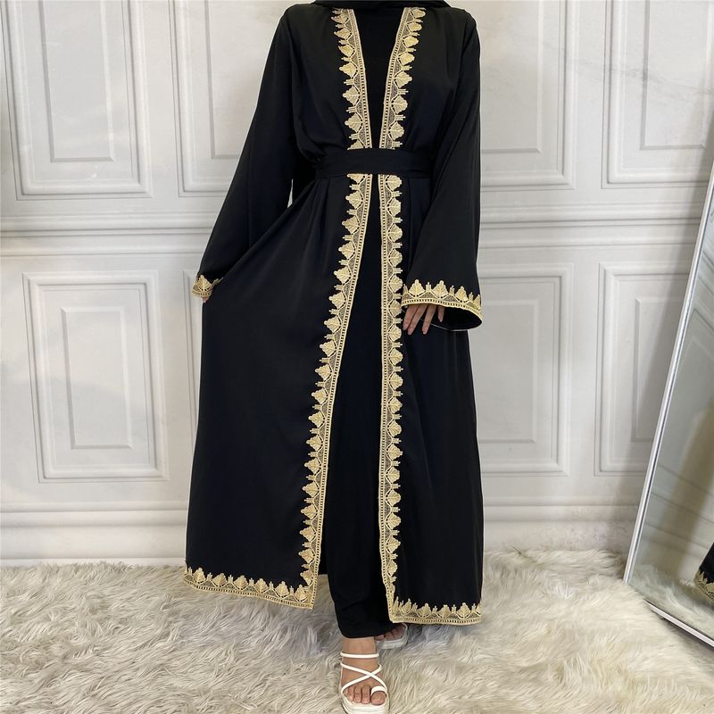 Turkey Kaften Hijab Muslim Prayer Clothes Pure Color Caften Evening Dress Islamic Product Burka Saudi Black Abayas Women African_voghion.com