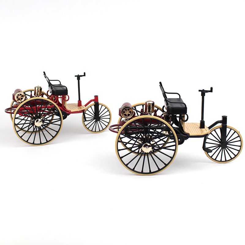 Novi 1:12 simulacijski retro legirani trokotačni klasični automobil kolekcija modela poklon igračka za odrasle ukras_voghion.com