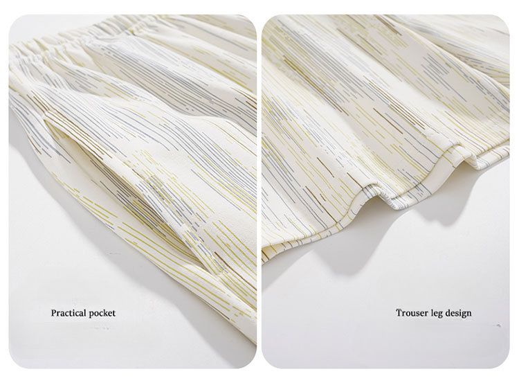 Lässiges Sommer-Pyjama-Set | Lockere Hosenträger für Damen, 100 % Baumwolle, Größe S – Frische Shorts mit Brustpolstern_voghion.com