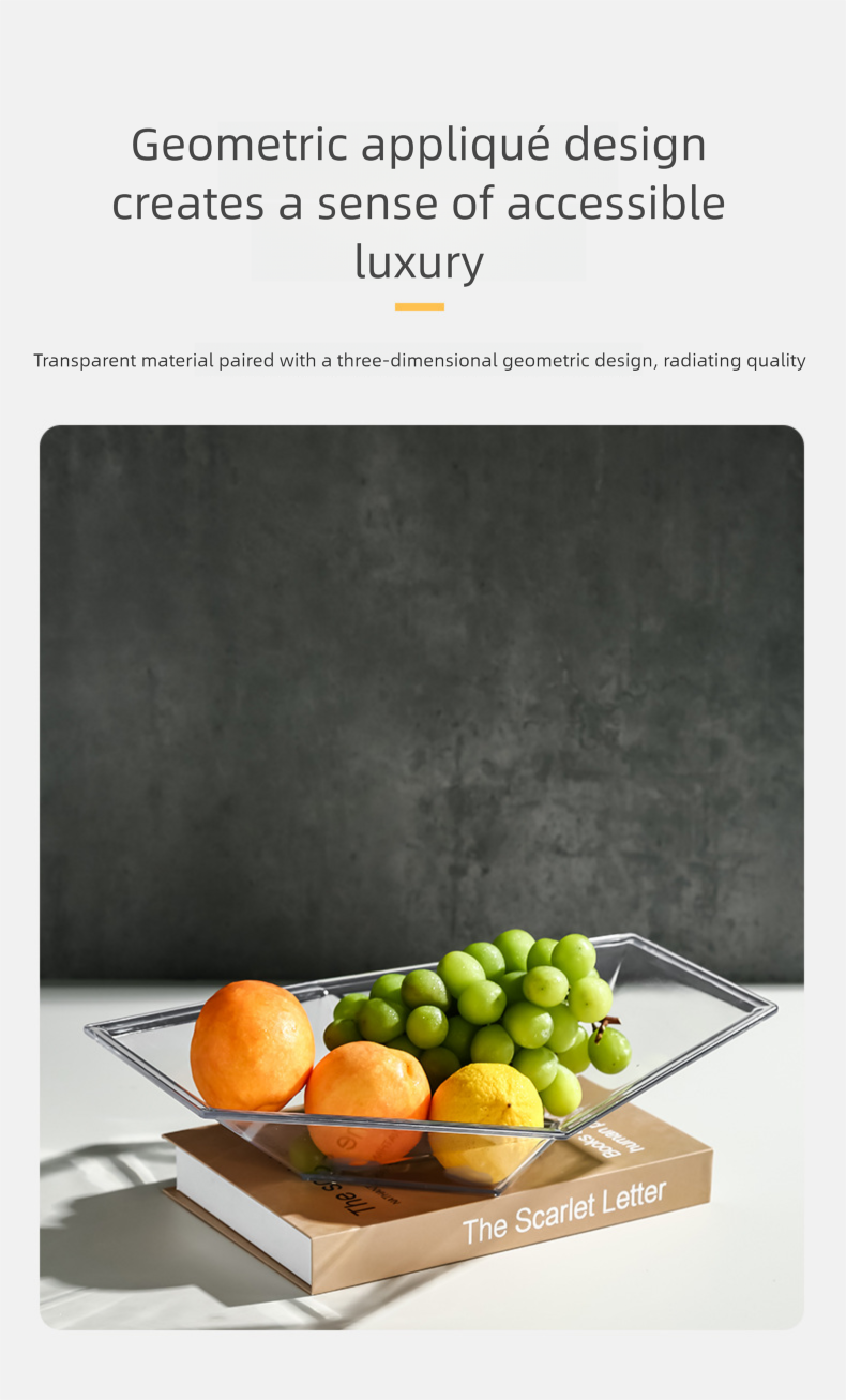 Luxury Plastic Household Living Room Storage With Lid Double Layer Snack Special Candy Box Dried Fruit Plate_voghion.com