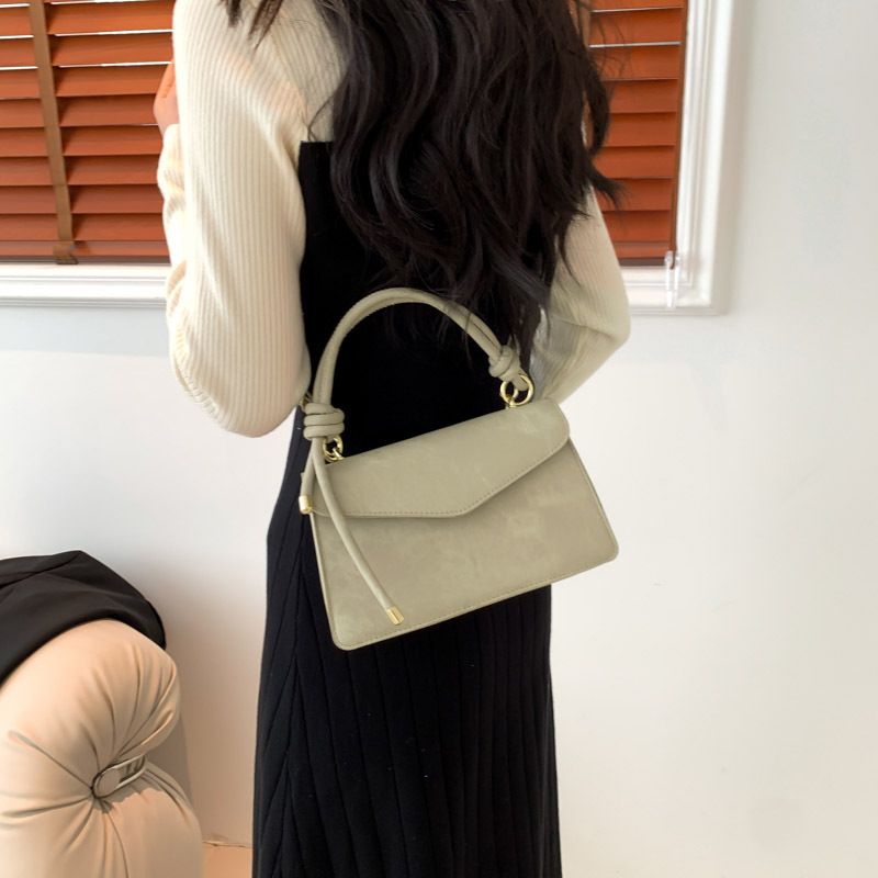 Versatile tracolla singola scozzese per donna, borse, tendenza primaverile, sensazione di fascia alta, piccola borsa quadrata portatile_voghion.com