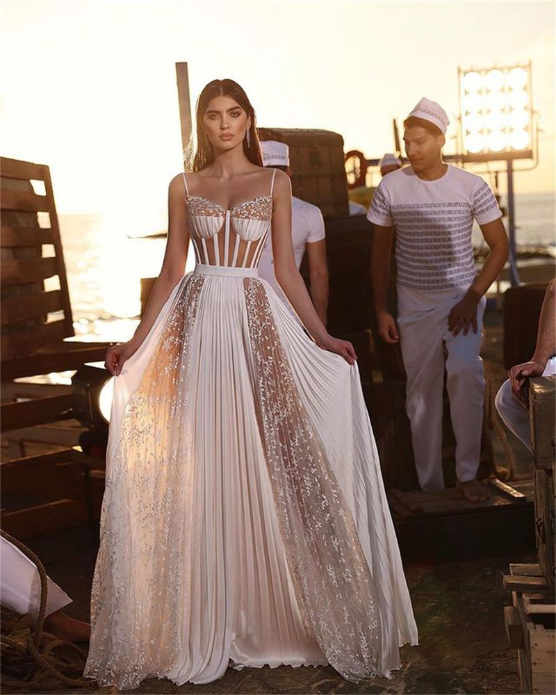 Elegant V-Neck Slit Chiffon Long Evening Dress With Sequins & Ruffle Hem - Flowy A-Line Formal Gown For Banquet, Party, Prom_voghion.com
