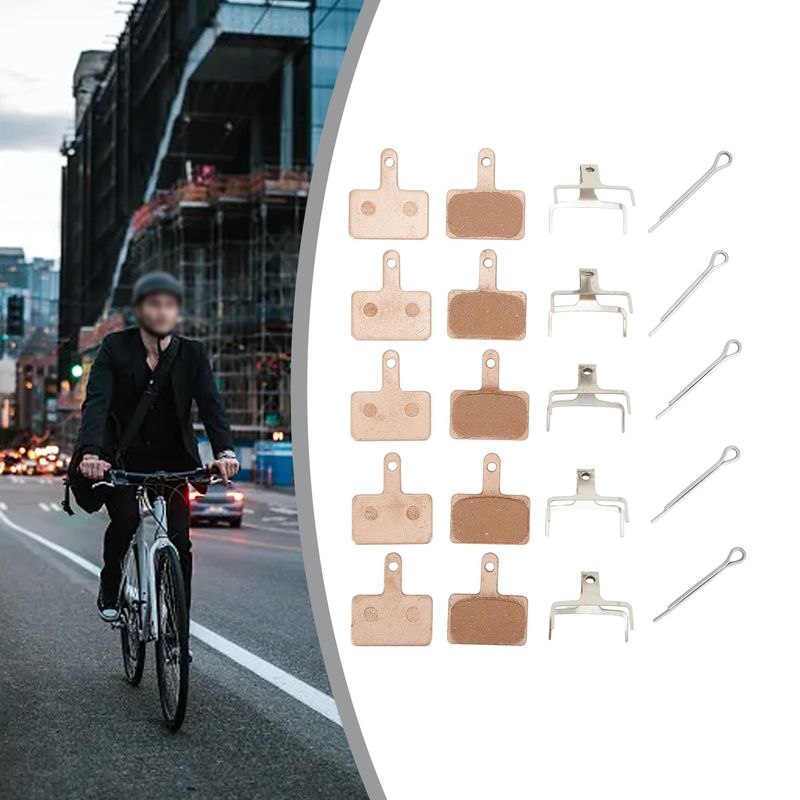 High Quality Disc Brake Pads for B01S 5 Pairs Compatible with Sh WINZIP CE HYGIA USAGI Radius 2 0 Deore Acera Alivio_voghion.com
