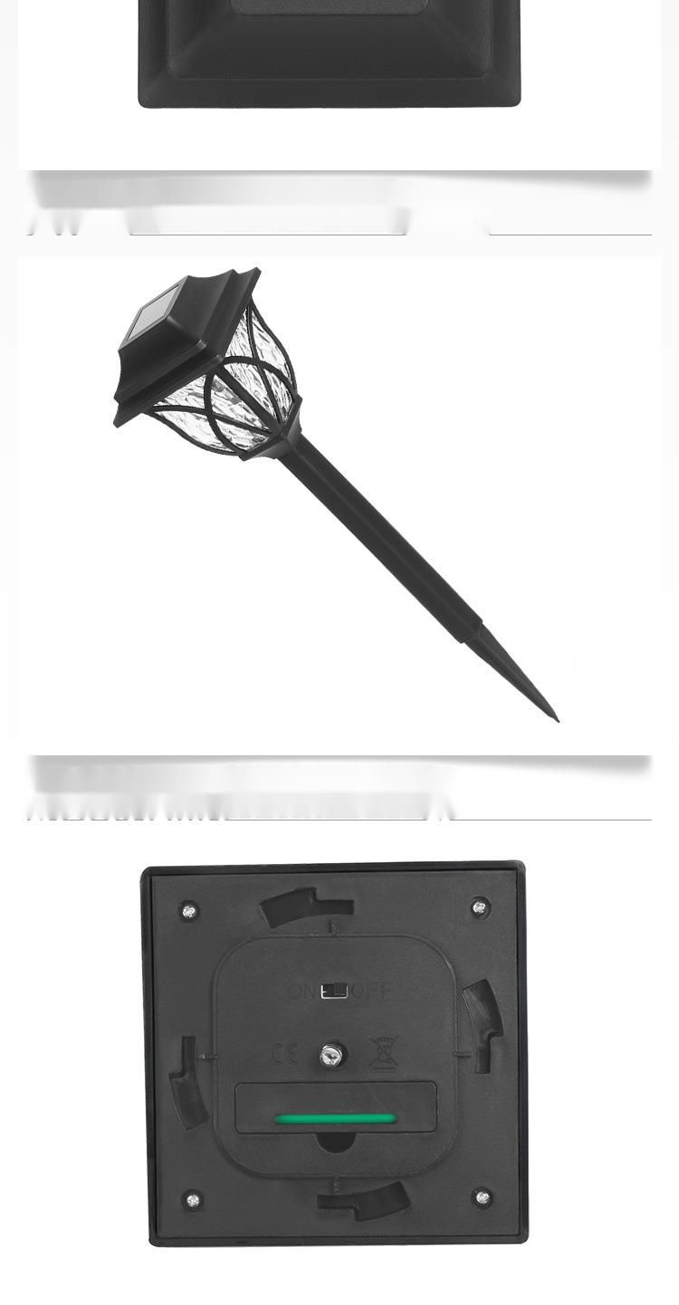 Lampada solare impermeabile per esterni, decorazione per la casa, cortile, giardino, prato, inserto a terra, luce d'ombra_voghion.com