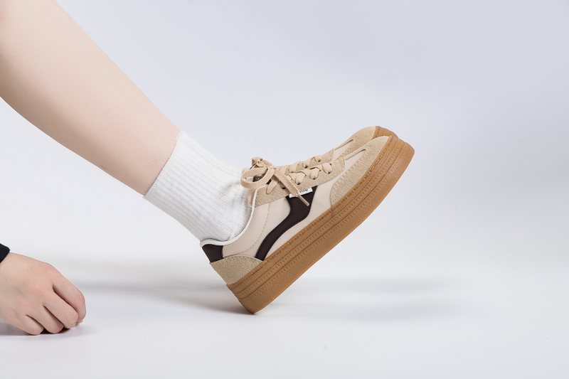 Dexun Schuhe 2023 Sommer Und Herbst Neue Nische Design Oxford Unten Retro frauen schuhe fashion net rot casual schuhe zeigen hohe_voghion.com