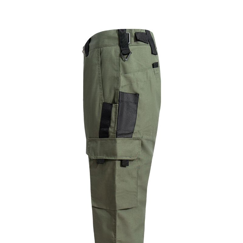 Pantalones tácticos ligeros para hombre: multibolsillos para entrenamiento y senderismo al aire libre (caqui/gris/verde/negro, tallas S-XXXL)_voghion.com