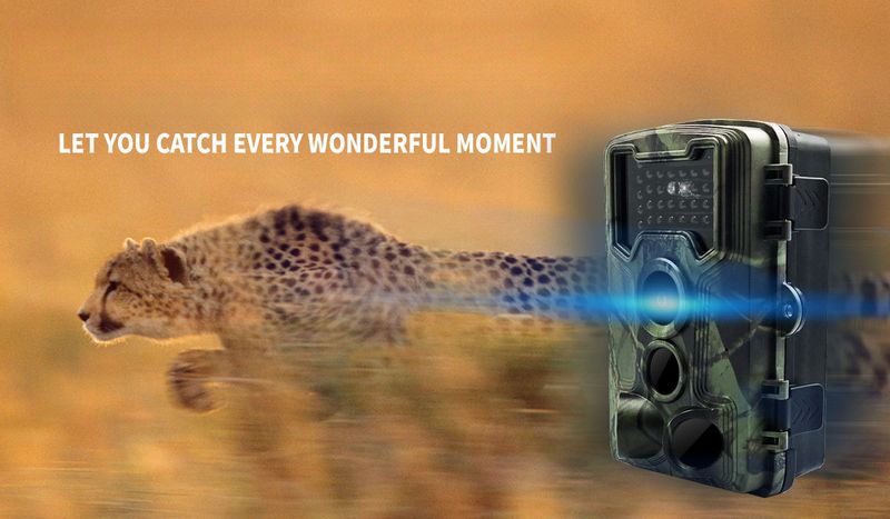 36MP1080P HD Infrared Hunting Outdoor With Screen Field Camera 34 LED Lights_voghion.com