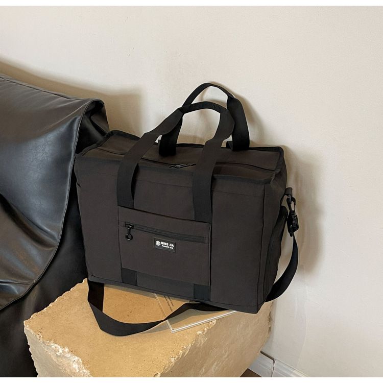 Modieuze lichtgewicht sport-fitnesstas Grote capaciteit Verplaatsbare draagbare opbergtas Schoenen Droog en nat Scheiding Yoga-trainingstas_voghion.com